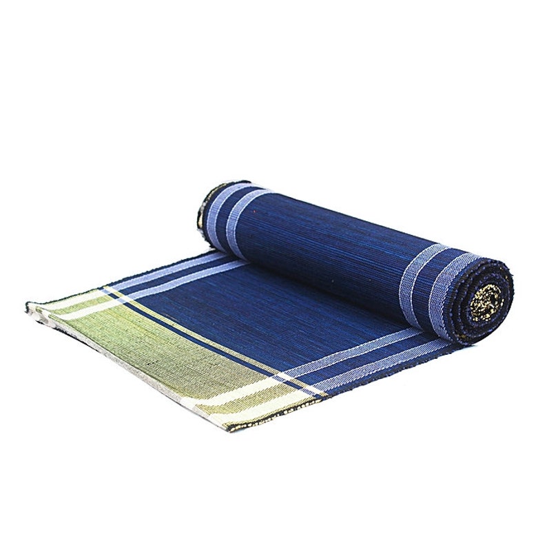 A set of 7 placemats African Hade Made Raffia Placemats African Raffia Leaves Placemats Dinner Table linen Table Decor Table Runner