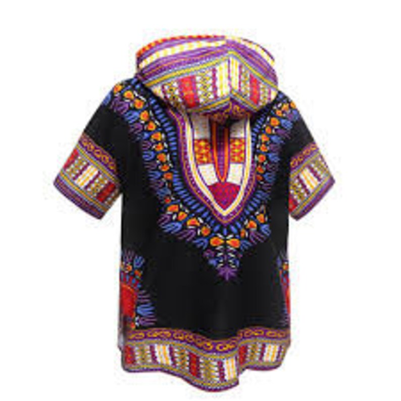 Women mini Dress top Hoodie Shirt Dashiki free size shirt with hoody Summer Dashiki African Shirt Dashiki Shirt with Head Cover Hoodie