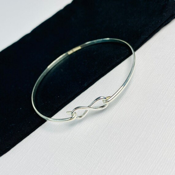 Jewellerybox Sterling Silver Infinity Symbol Bracelet - 7.5 Inches, 925 Silver, Eternity Forever Design