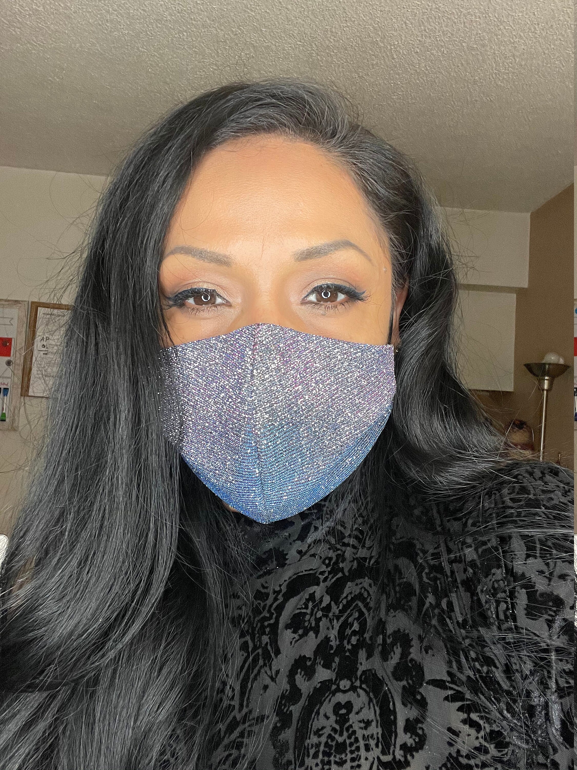 Shimmery Galaxy Mask | Sparkly | Reusable | Washable | Comfortable | …