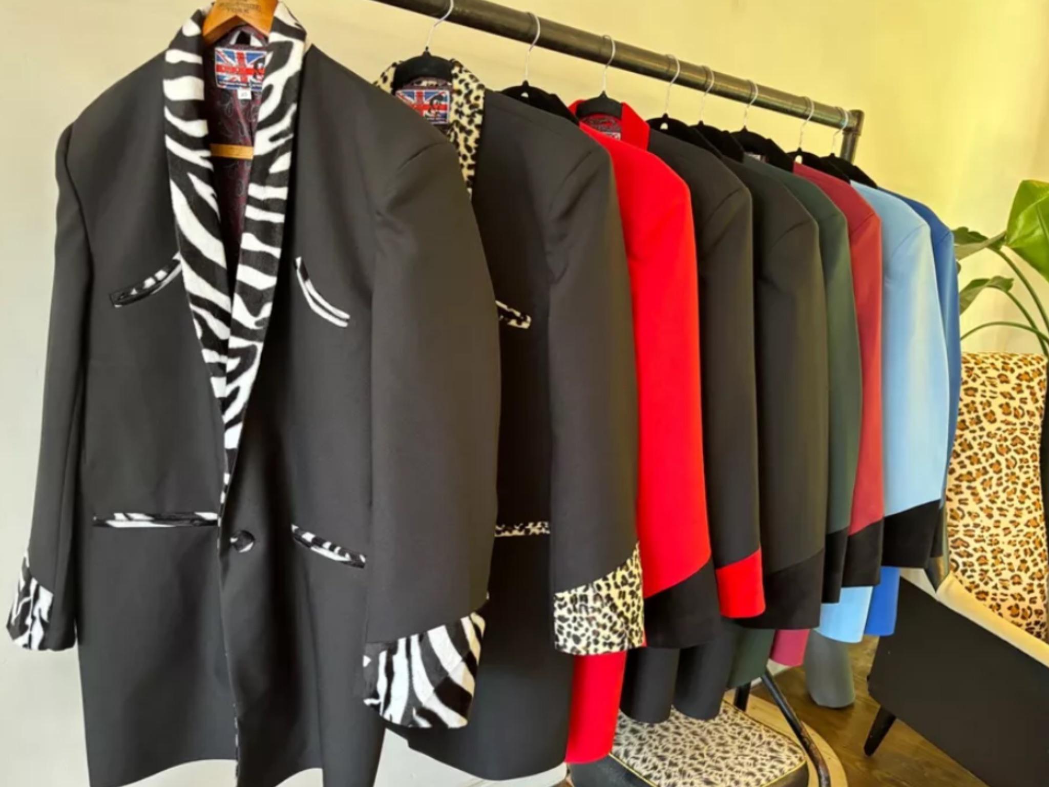 【 VINTAGE 】 Teddy Jacket Amazing Vintage Wolf Fleece Zip Jacket Animal Print Fleece