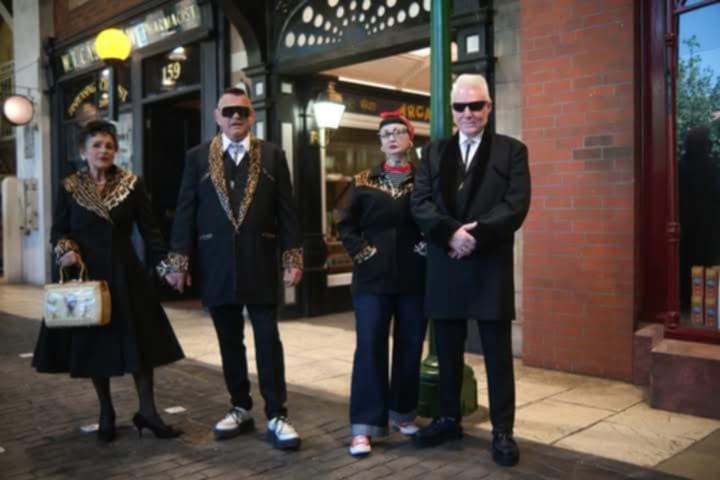 Teddy Boy Drape Jacket .1950s Teddy Boy .size 52 .black With