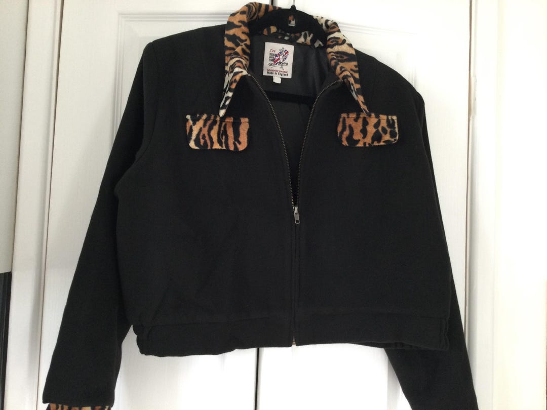 1950's Gab Jacket. Classic Rockabilly Blouson Style Atomic