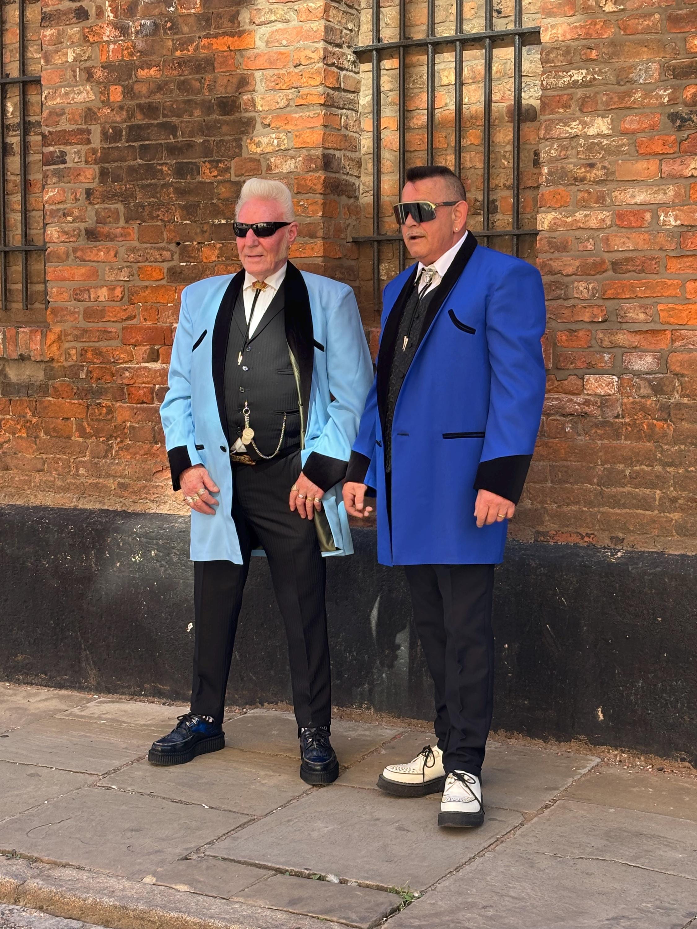 Full Roll Collar and Cuffs Teddy Boy Drape Jacket Exclusive to