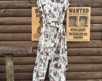 Cowboy Catsuit exclusive to Doghouse Vintage.