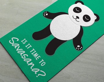 Panda Yoga Mats Etsy