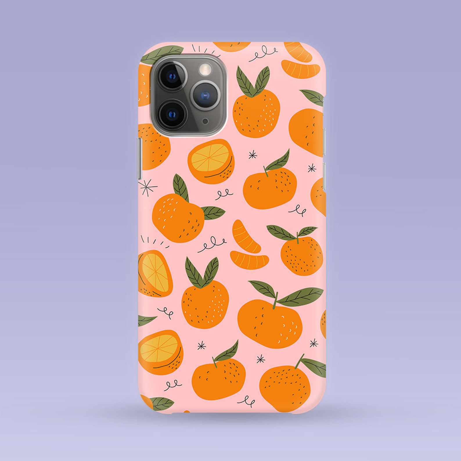 Orange Fruit iPhone Case Multiple Case Sizes Available Etsy