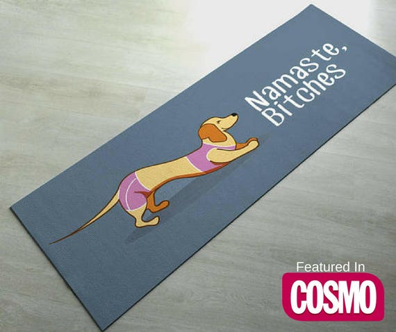 funny yoga mats