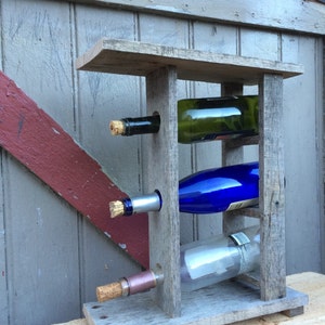 On sale Rustic wine rack 画像 2