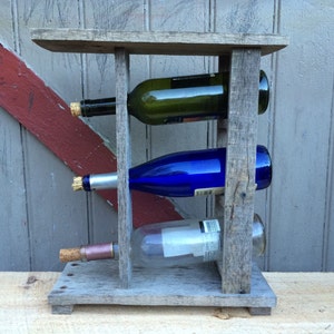 On sale Rustic wine rack image 1