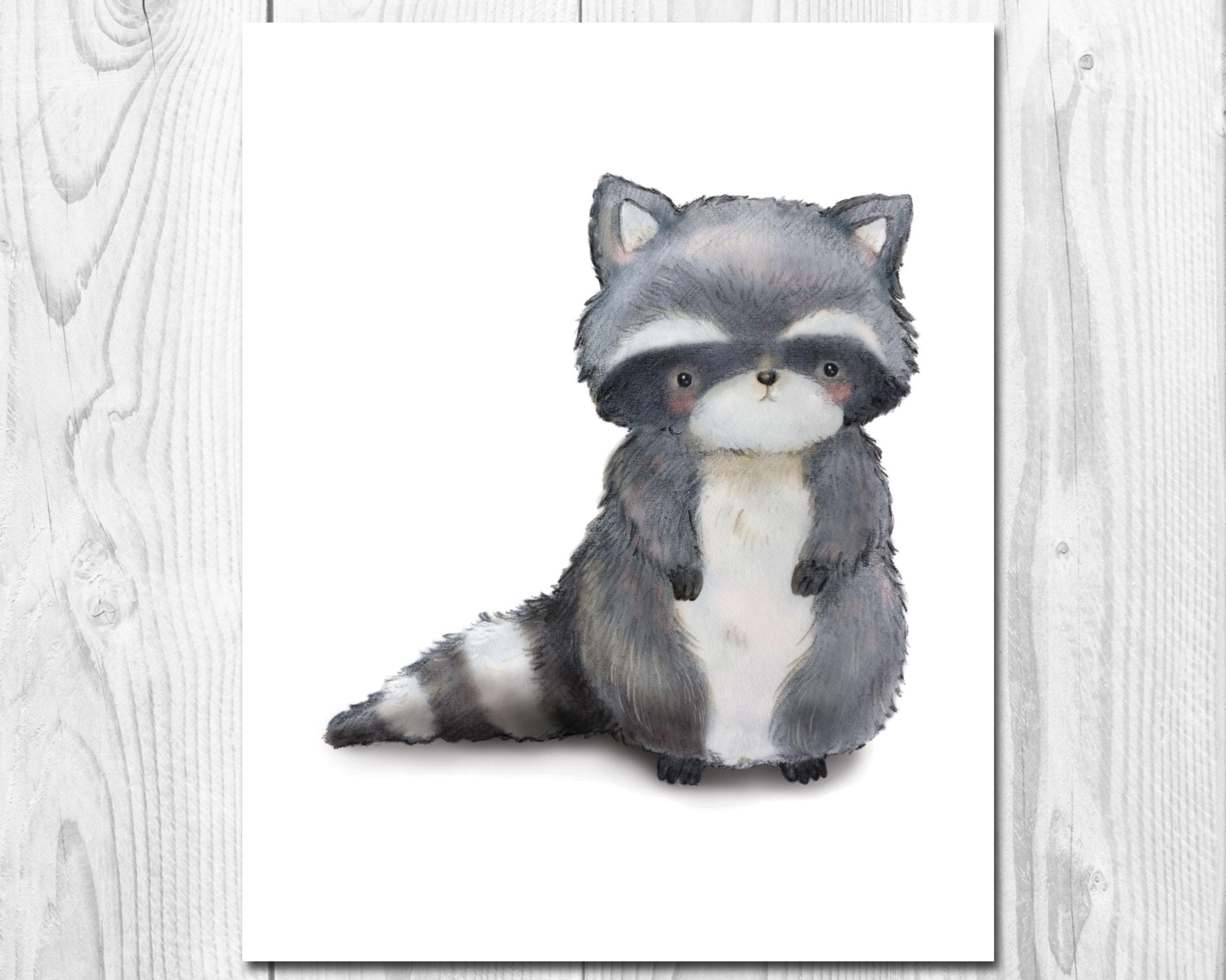 Woodland Nursery Decor Forest Animals Baby Boy or Girl Etsy