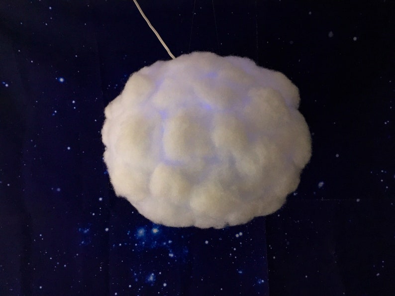 14 Dream Cloud Light with multi-functioning warm or cool white LED lights and remote control image 9
