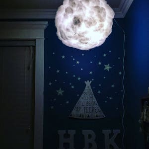 14 Dream Cloud Light with multi-functioning warm or cool white LED lights and remote control image 5