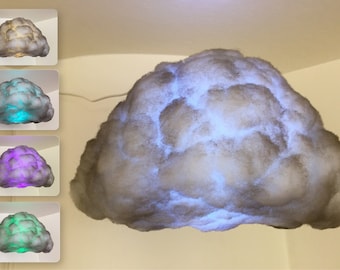 16" Sound Reactive Oval Storm Cloud with music syncronization