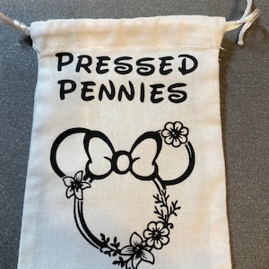 Minnie Ears Pressed Penny Bag