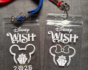 Cordón de crucero Disney Mickey/Minnie