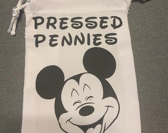Bolsa de centavos prensada de Mickey
