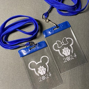 Disney Mickey/Minnie Cruise Lanyard
