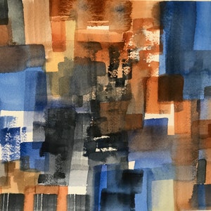 Three Blues Chock a Block