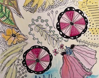 Saturday  Botanicals Painting