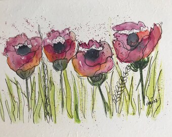 Prancing Poppies