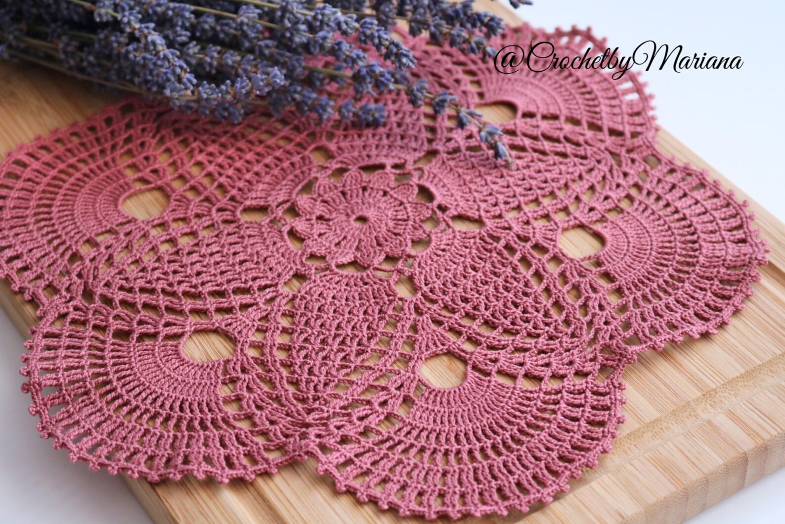 SALE doily Crochet doily Round crochet doily Handmade doily Etsy