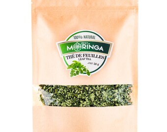 Moringa Oleifera 100% Organic Detox Green Tea | Moringa Herbal Supplement Tea | Detox & Immune Support Green Tea | Reduced Asthma Symptoms
