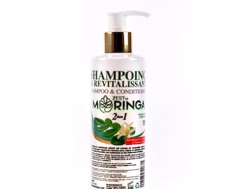 Moringa Oil Shampoo and Conditioner | Handmade, Organic Hair Care