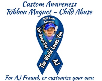 Child Abuse Awareness Punisher skull Sticker Decal 6 Different sizes Made in USA