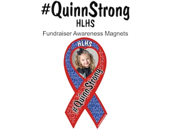 QuinnStrong HLHS awareness magnets - fundraiser