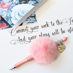 Stylo de déclaration, stylos décoratifs, accessoires de bureau, planificateurs 2023, cadeaux pour elle, stylo de déclaration, NOUVEL article