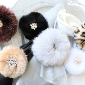 Serviettenringe, Serviettenhalter, Nerz Serviettenringe, NEU!