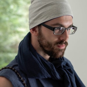 Hanf Mütze | weiche unisex Bio Beanie Mütze | Kappe | Hanf Kleidung von Haptic Path