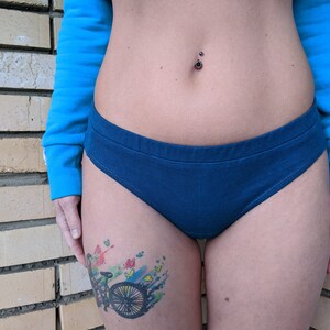 Organic panties | Hemp underwear | Breathable 100% natural lingerie | Eco-friendly clothing by Haptic Path