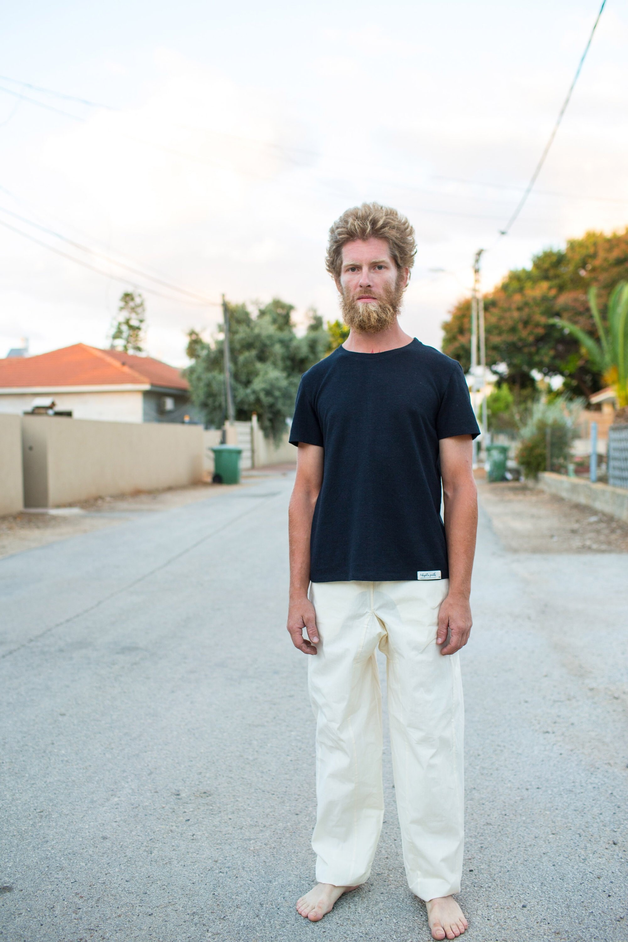 Organic Cotton Yoga Pants Men