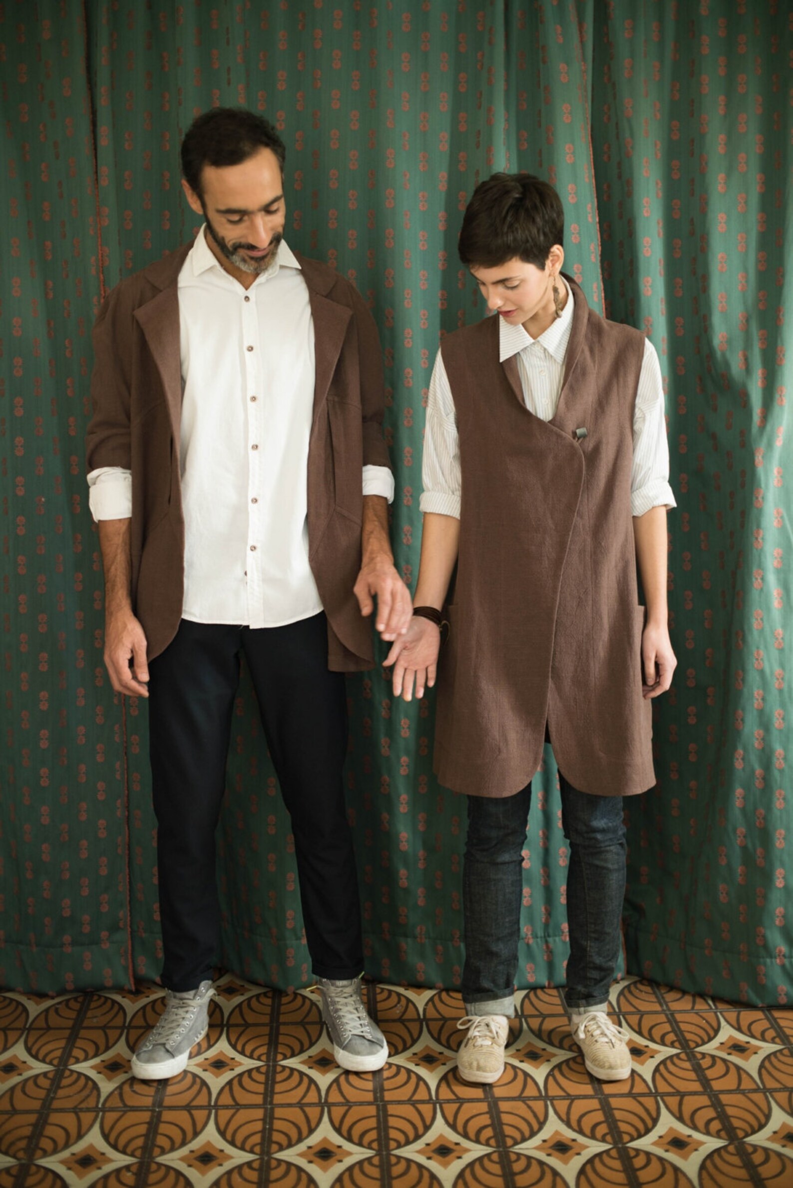 Elegant Vest Made to Order Long Vest With Pockets Unisex - Etsy