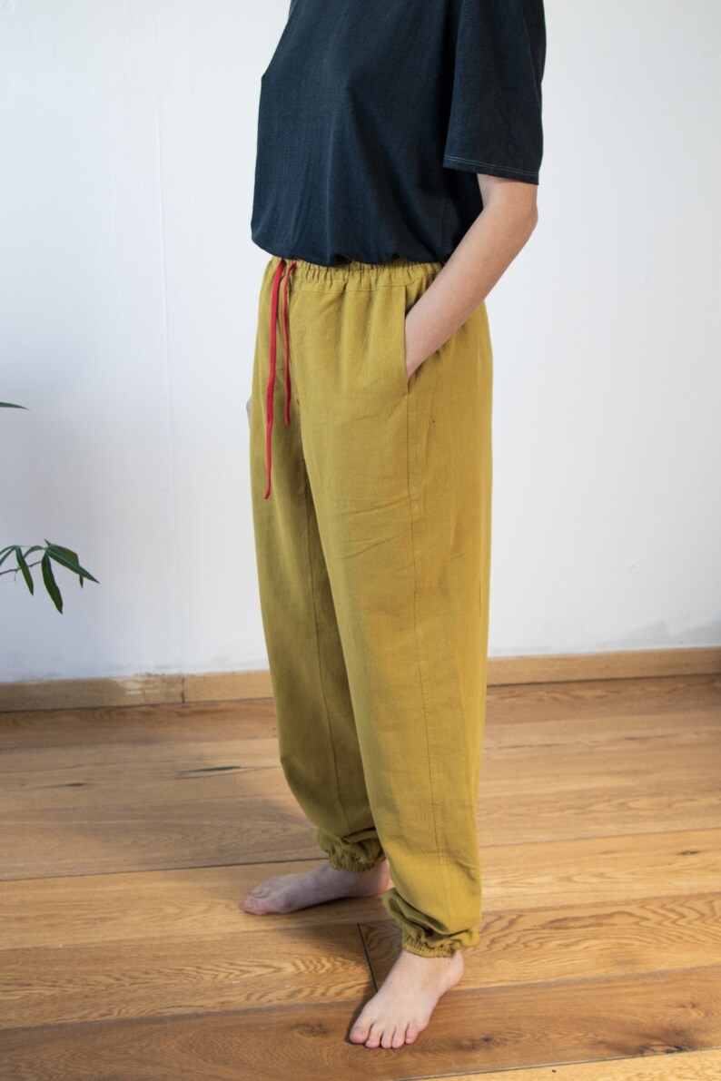 Unisex Hemp Yoga Pants Comfortable Clothing From Natural Etsy