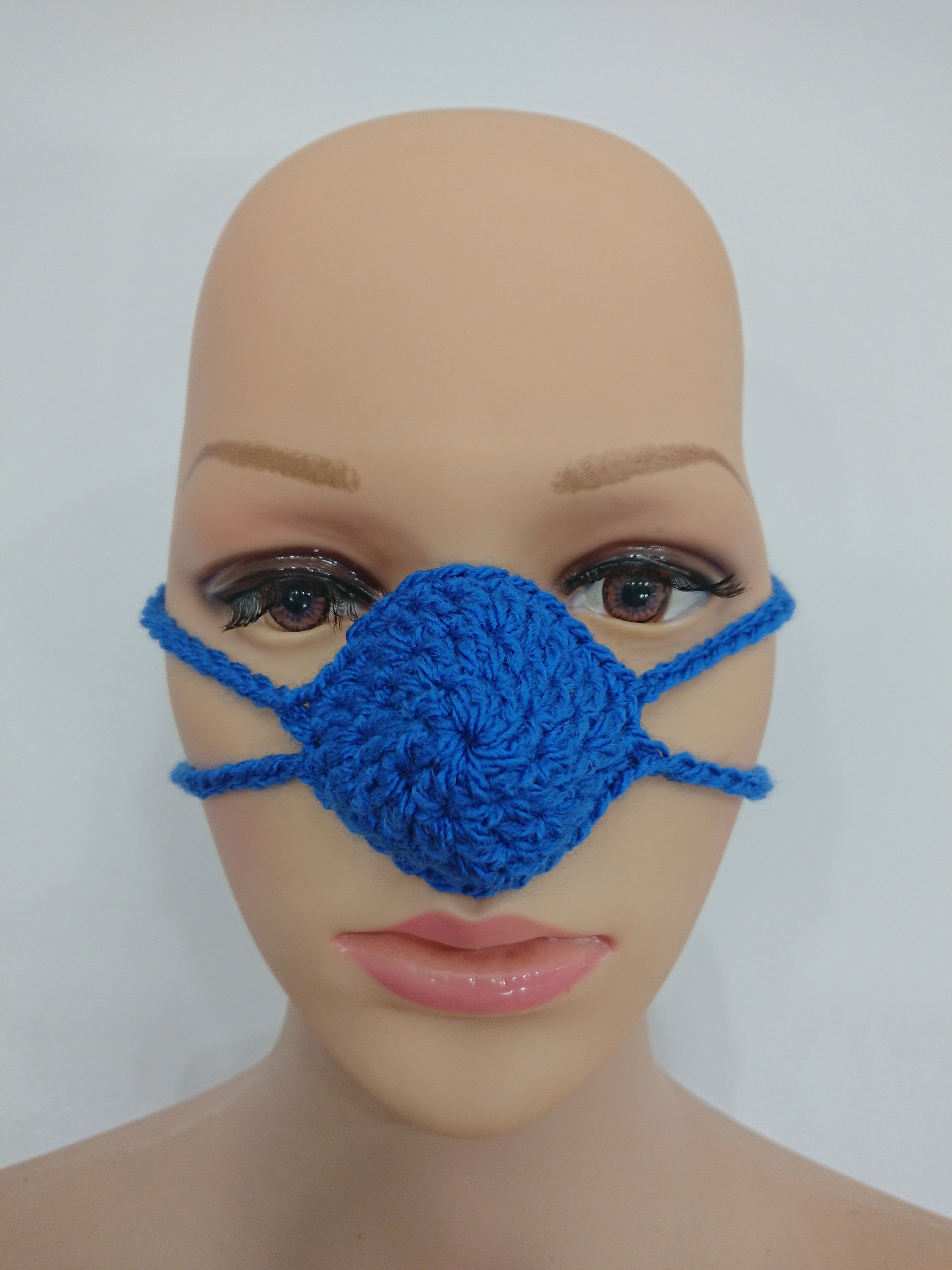 Knitted Nose Warmer Crochet Nose Warmer Size Large Nose Etsy UK