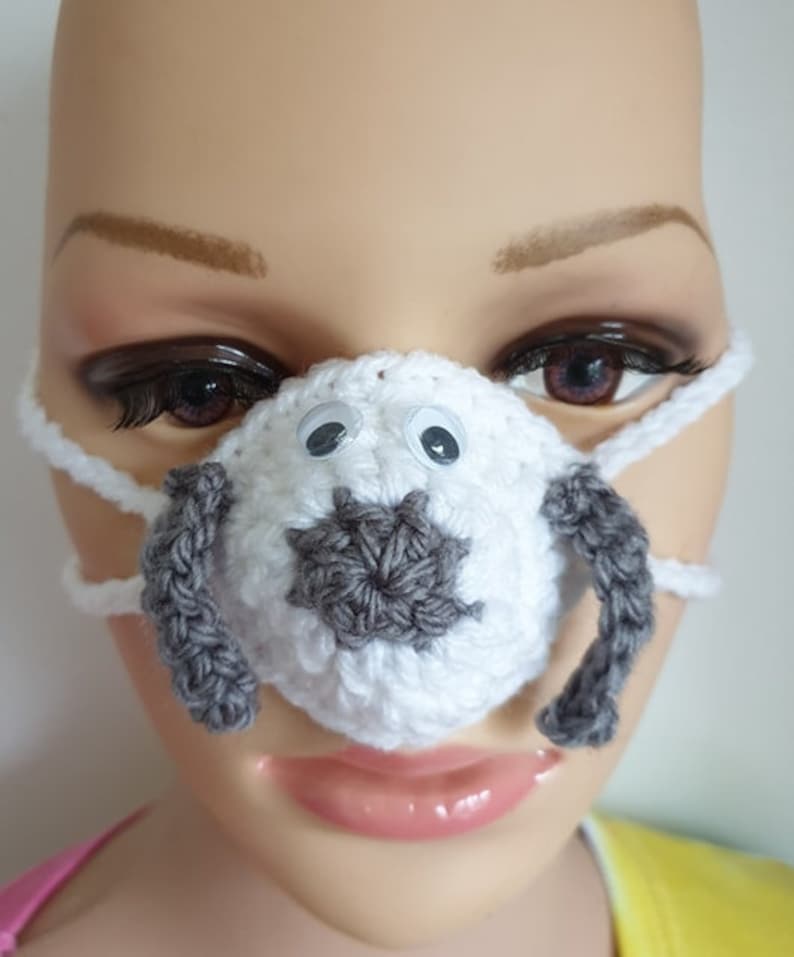Nose Warmer Dog Nose Warmer Secret Santa Gift Christmas Etsy