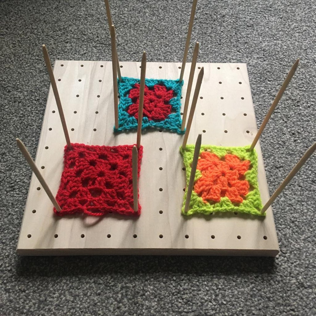 Hardwood 9 Blocking Board Crochet Knitting Etsy UK