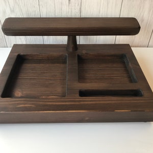 Wooden Watch stand bedside organiser image 9