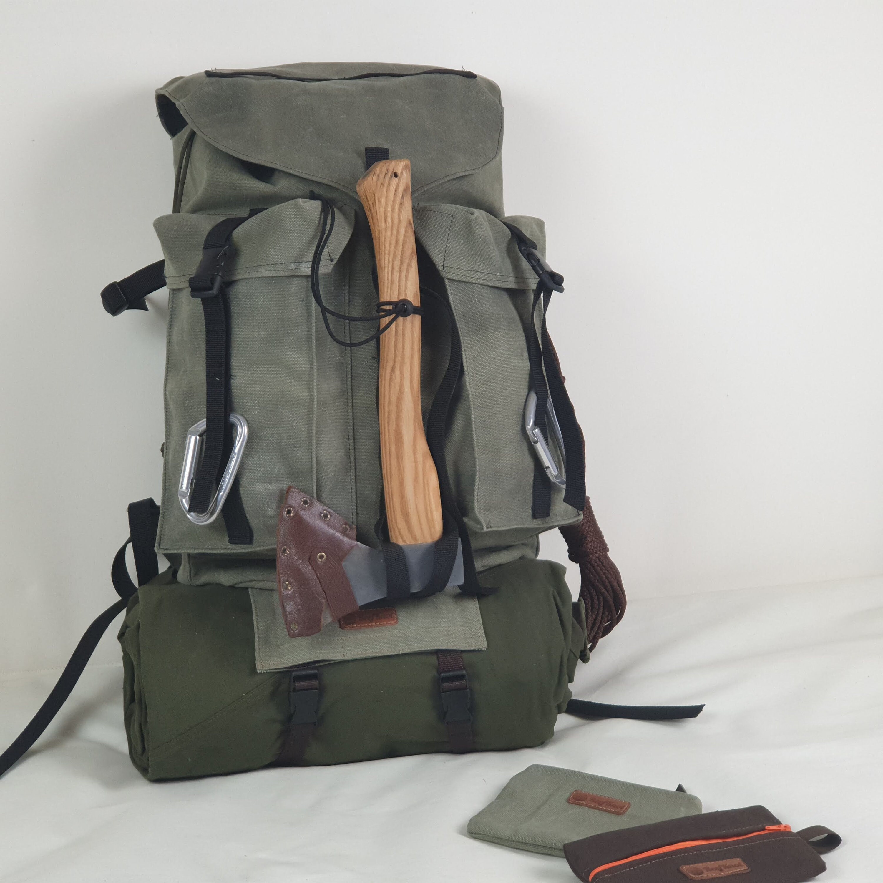 canvas rucksack bushcraft