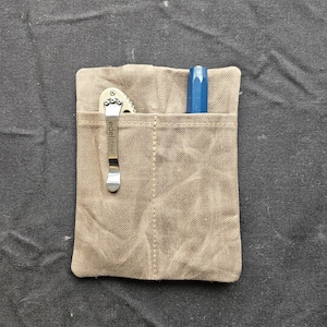 Organizador de bolsillo con ranuras para tarjetas, bolígrafos y cuchillos Grand EDC Pouch