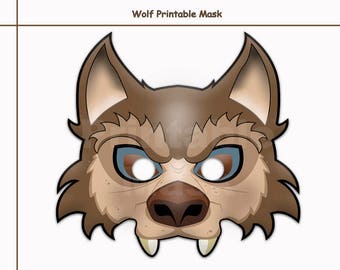 Challenger image regarding printable wolf masks Modest image throughout printable wolf masks