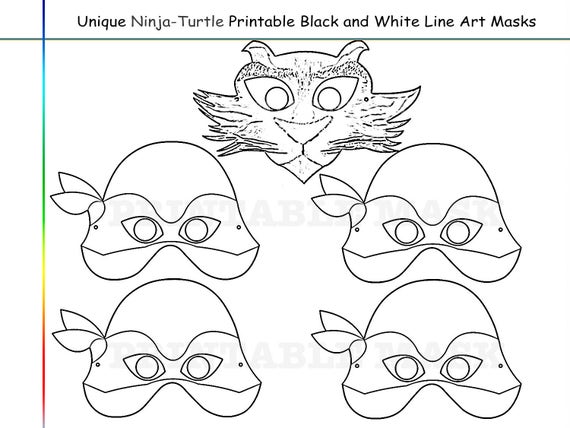 It's just a picture of Ninja Turtle Printable Mask regarding outline It's just an image of Ninja Turtle Printable Mask regarding outline