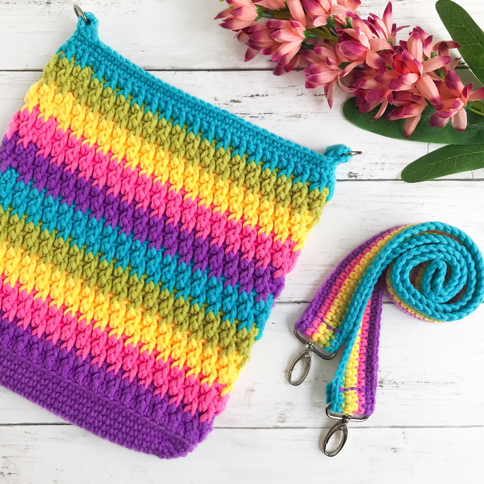 Crochet Bag Pattern MAYA Sling Bag Etsy