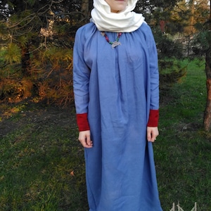 Viking Pleated Dress Etsy