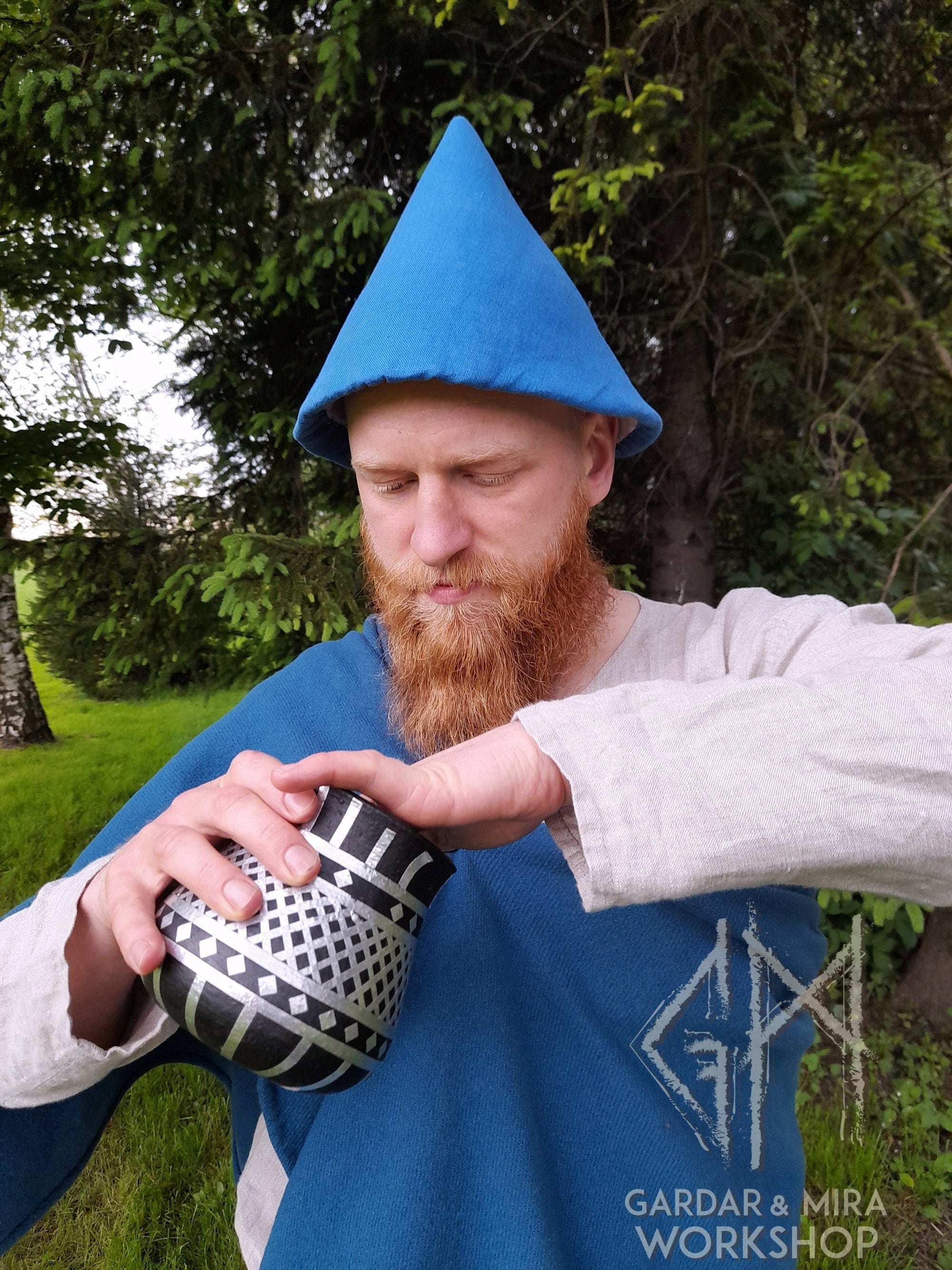 Viking Hat Conhat Pointy Hat | Etsy Ireland