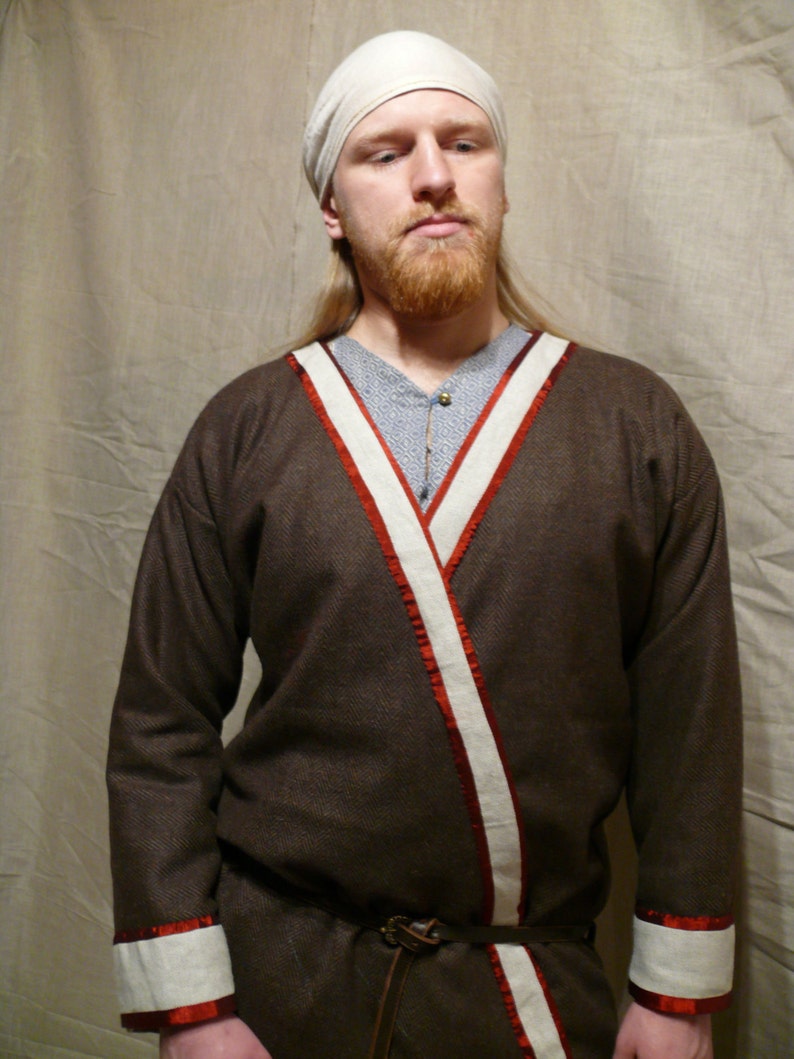 Birka Hedeby Viking woolen coat VIking costume reenactment | Etsy