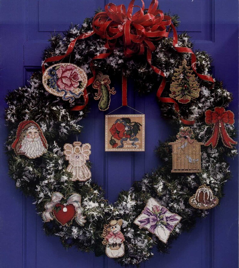 Victorian Christmas Ornament 8 Cross stitch Pattern PDF Etsy